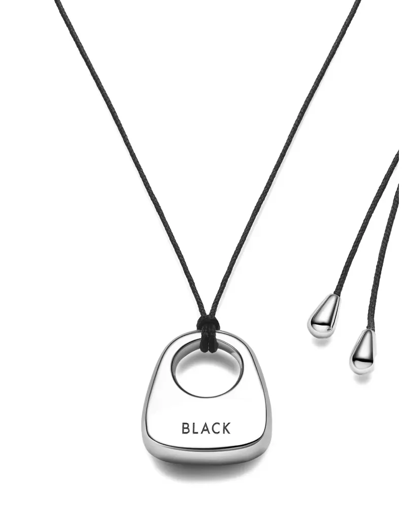 Maria Black Mittelgroße Tote Halskette - Silber Silber