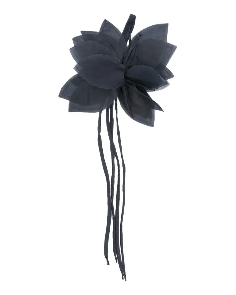 Antonelli Firenze flower brooch - Blau Blau