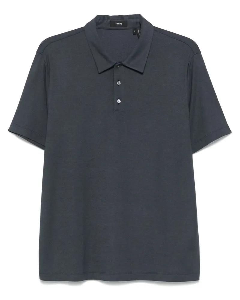 Theory Bron Poloshirt - Blau Blau