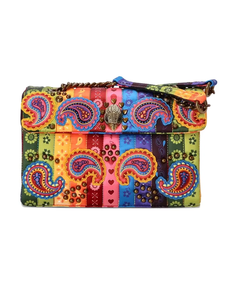 Kurt Geiger Umhängetasche mit Paisley-Print - Gelb Gelb