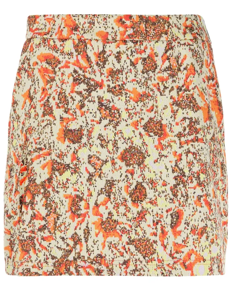 AMBUSH Jacquard-Minirock mit Blumenmuster - Nude Nude