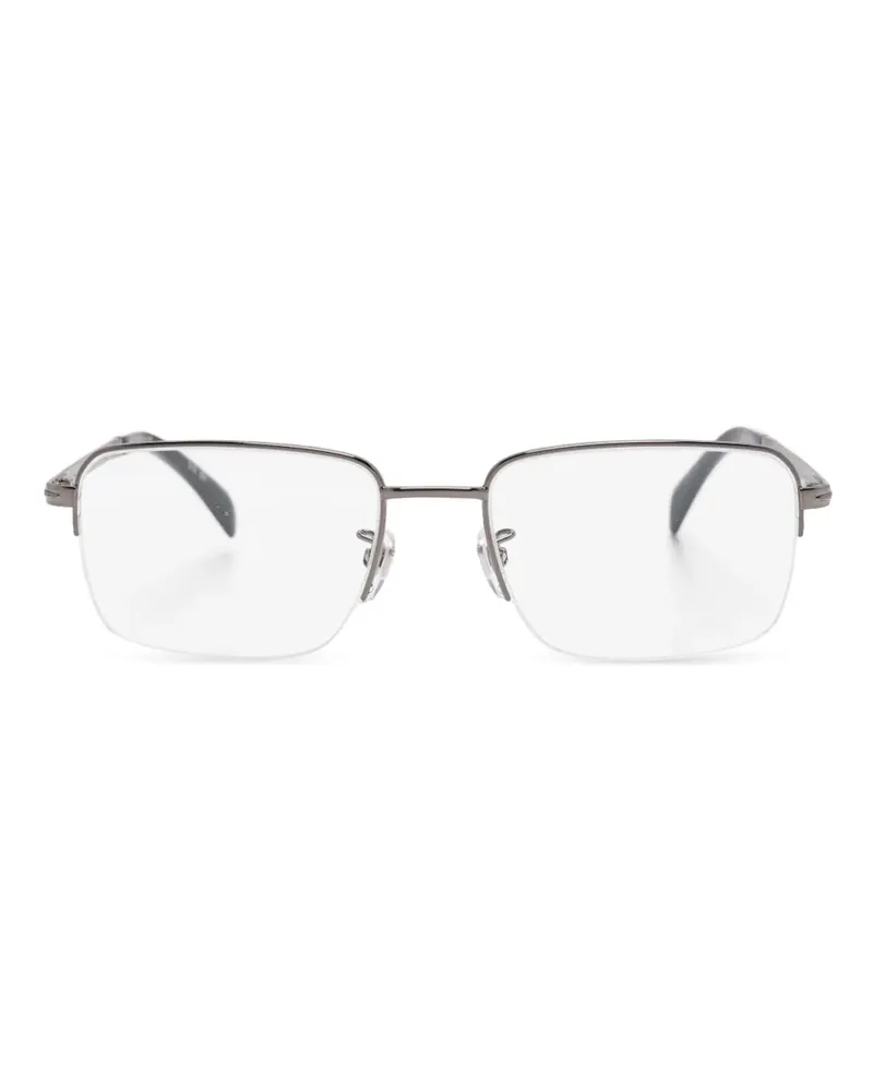 EYEWEAR by DAVID BECKHAM Brille mit eckigem Gestell - Schwarz Schwarz