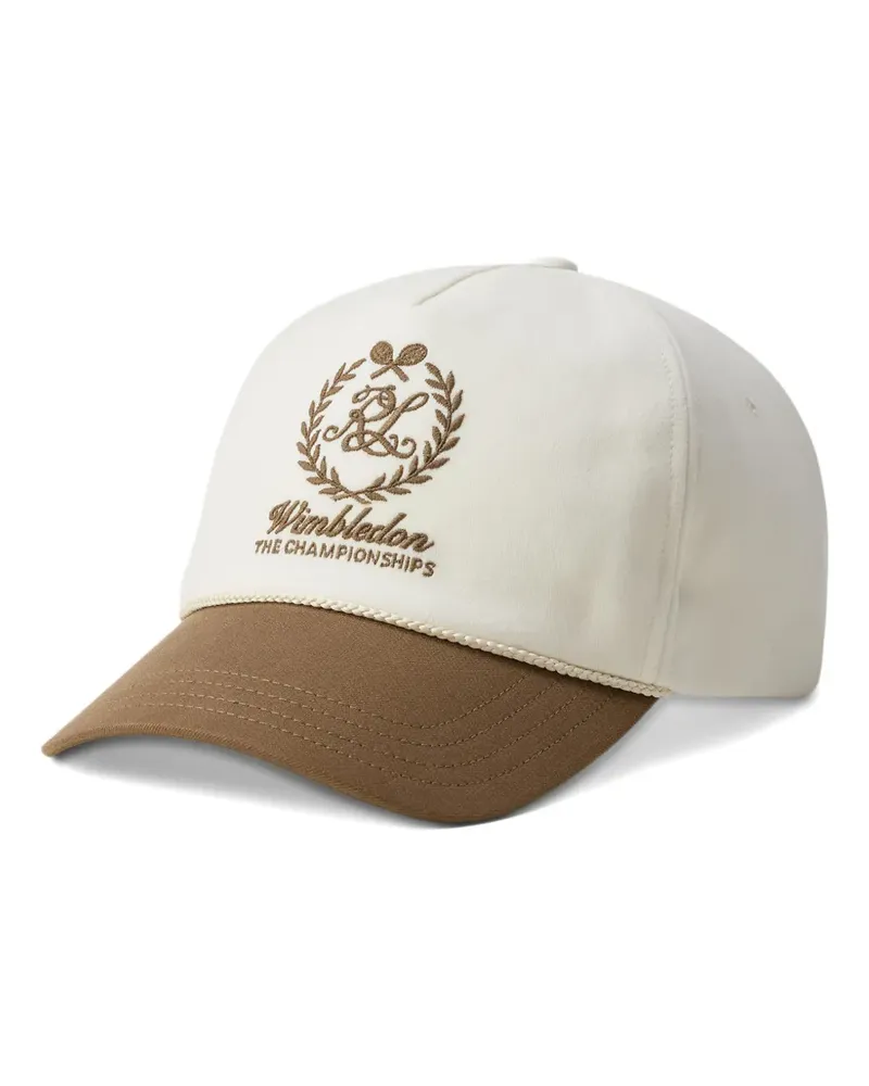 Ralph Lauren embroidered cap - Nude Nude