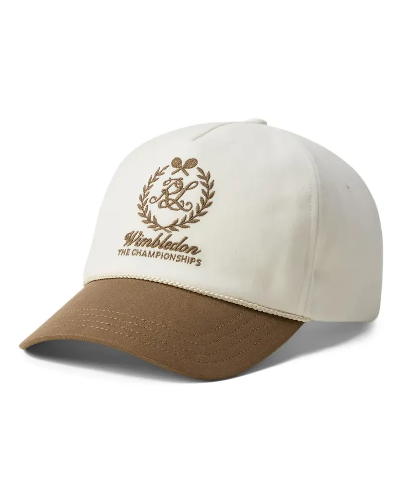 Ralph Lauren embroidered cap - Nude Nude