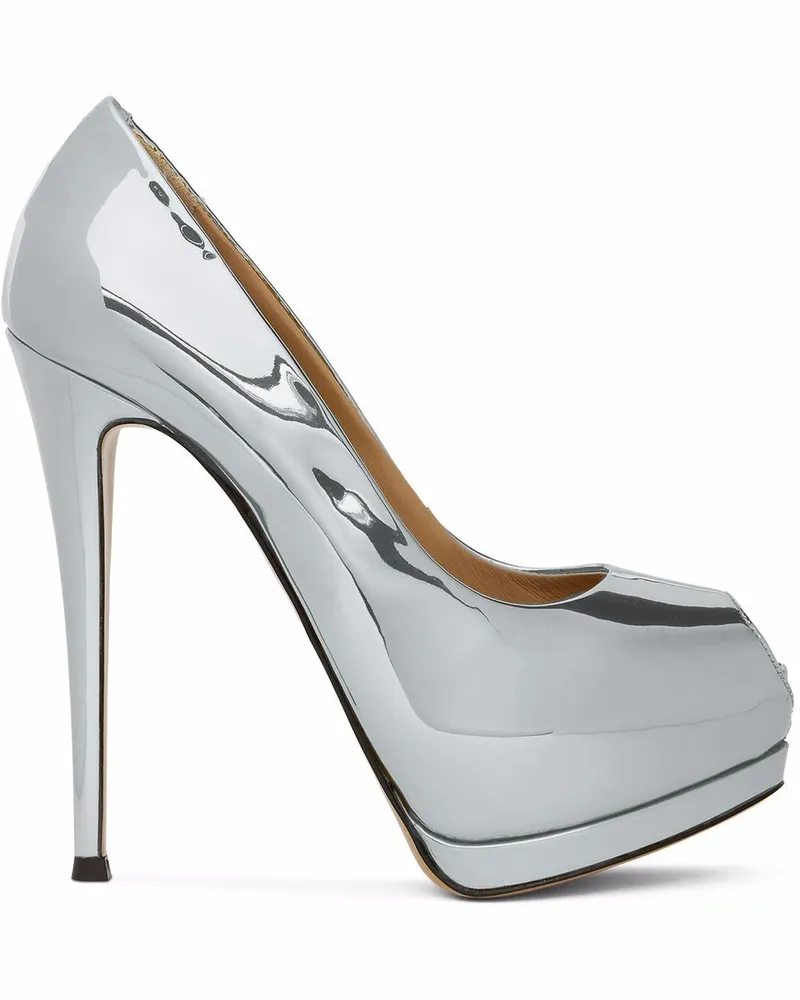 Giuseppe Zanotti Sharon Pumps 130mm - Silber Silber