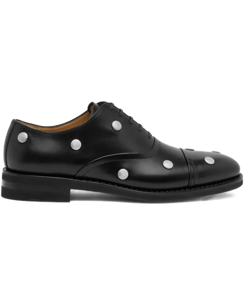 Bally Scribe Un Derby-Schuhe mit Nieten - Schwarz Schwarz