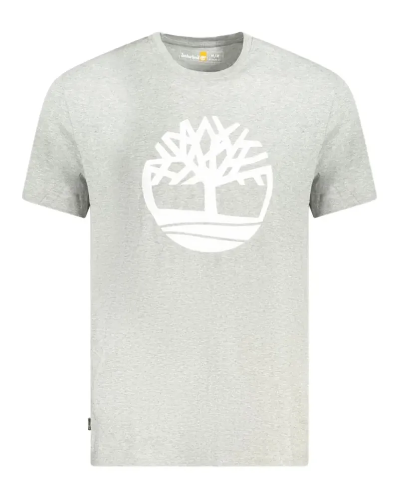 Timberland logo-print crew-neck T-shirt - Grau Grau