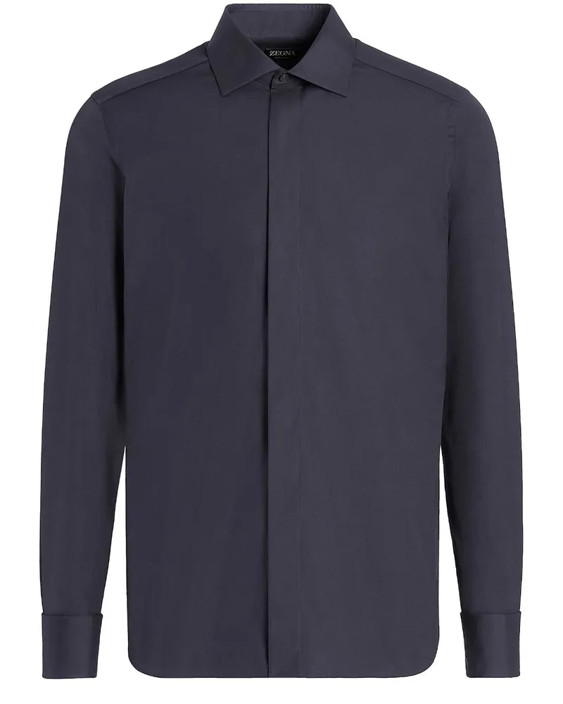 Ermenegildo Zegna Trofeo silk shirt - Blau Blau
