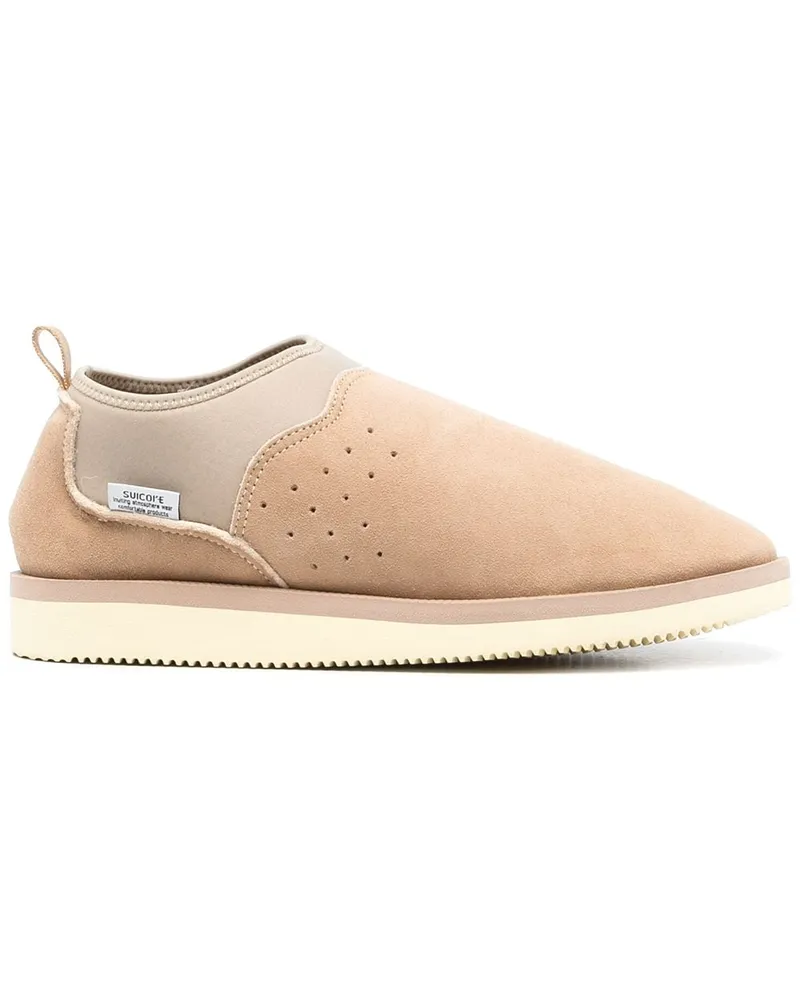 SUICOKE Ron Slipper aus Wildleder - Braun Braun