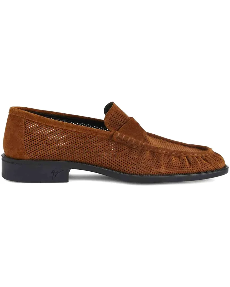 Giuseppe Zanotti Weeston Loafer - Braun Braun