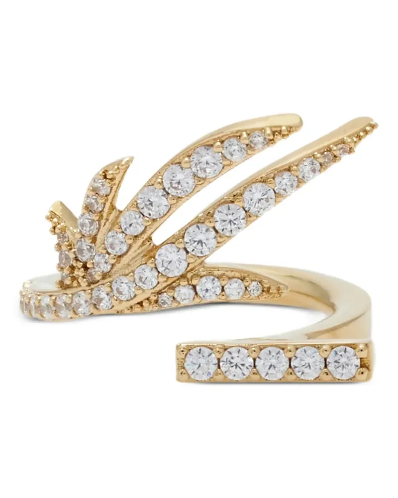 Ferragamo crystal ring (54mm) - Gold Gold