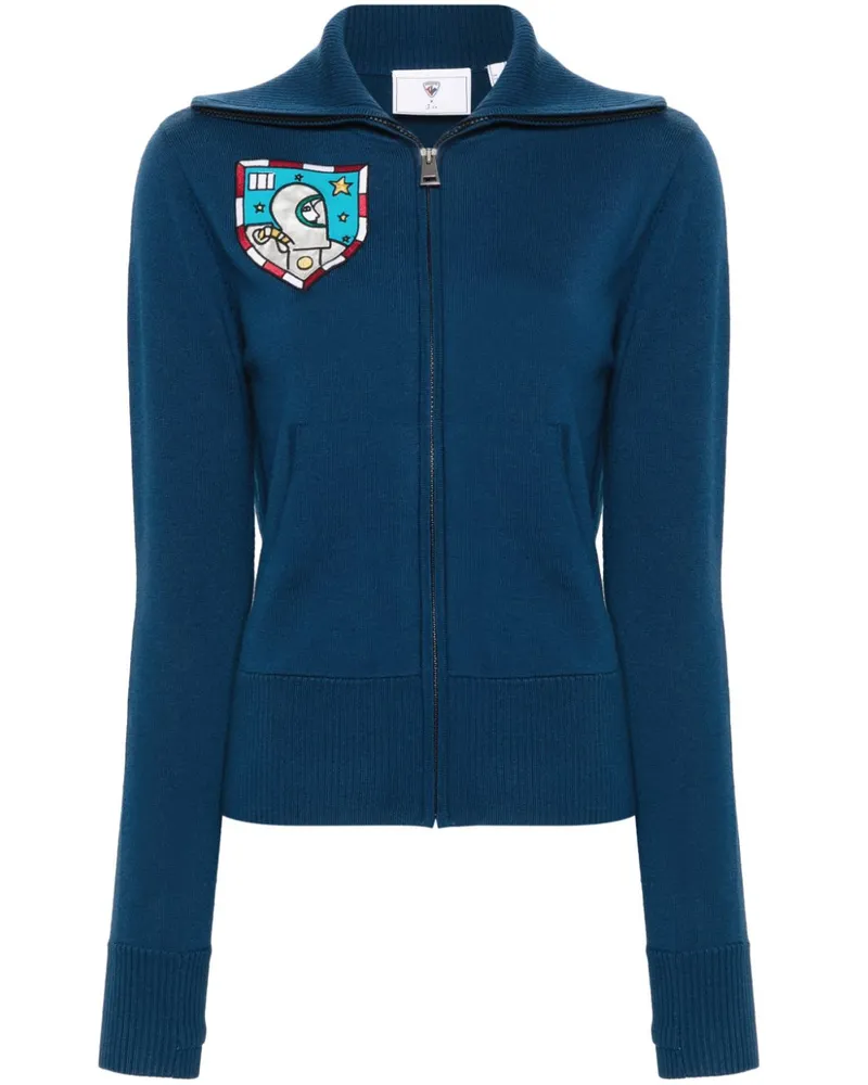 Rossignol x JCC Galina Cardigan mit Reißverschluss - Blau Blau