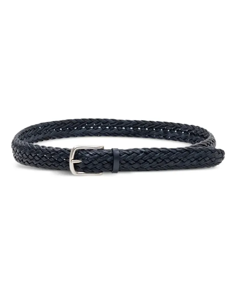 Orciani braided belt - Blau Blau