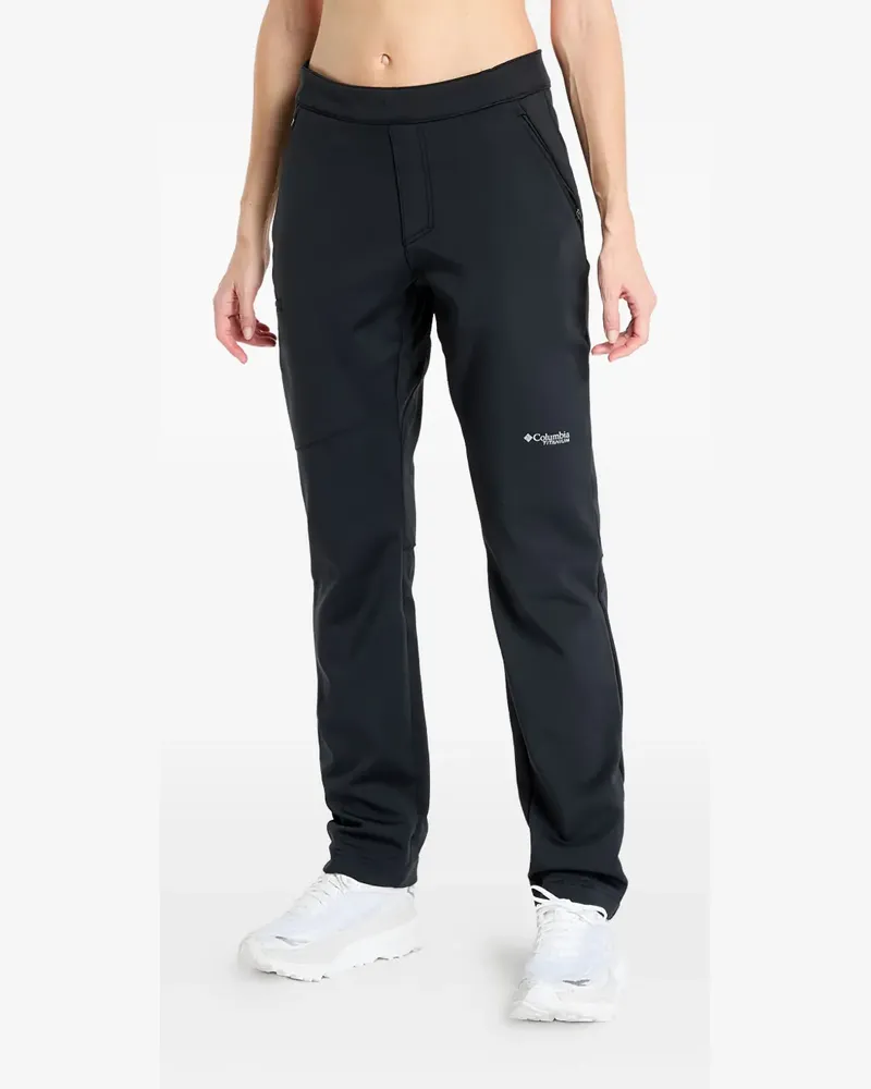 Columbia Sportswear Company Vast Canyon™ High-Rise Softshell track pants - Schwarz Schwarz