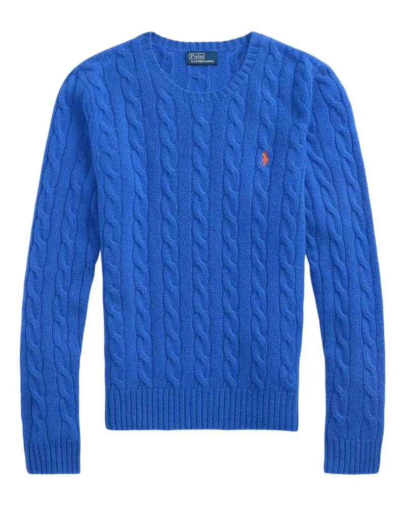 Ralph Lauren Pullover mit Zopfmuster - Blau Blau