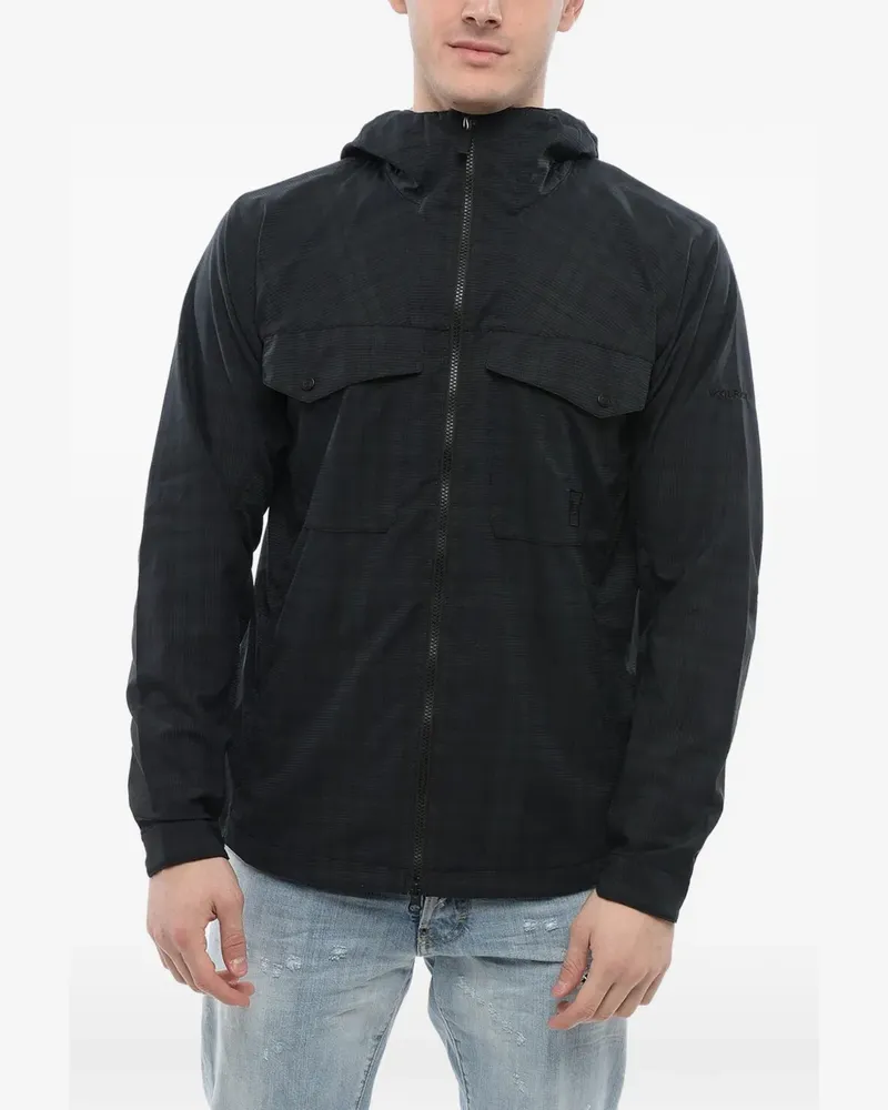 Woolrich Mesh hooded jacket - Blau Blau