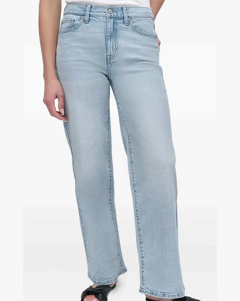 DKNY Jeans mit Knopfverschluss - Blau Blau
