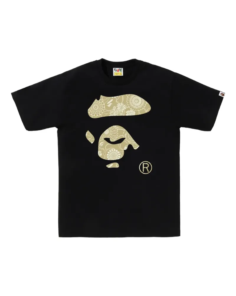 BAPE graphic-print T-shirt - Schwarz Schwarz
