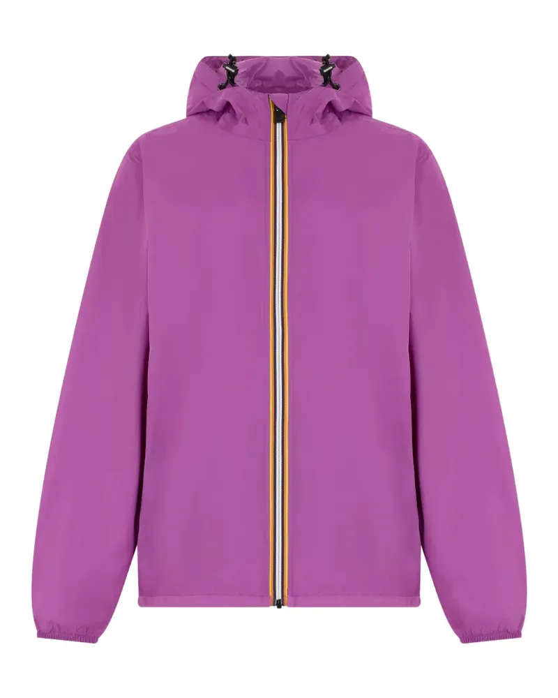 K-Way LE VRAI 4.0 Claude hooded zip-up jacket - Violett Violett