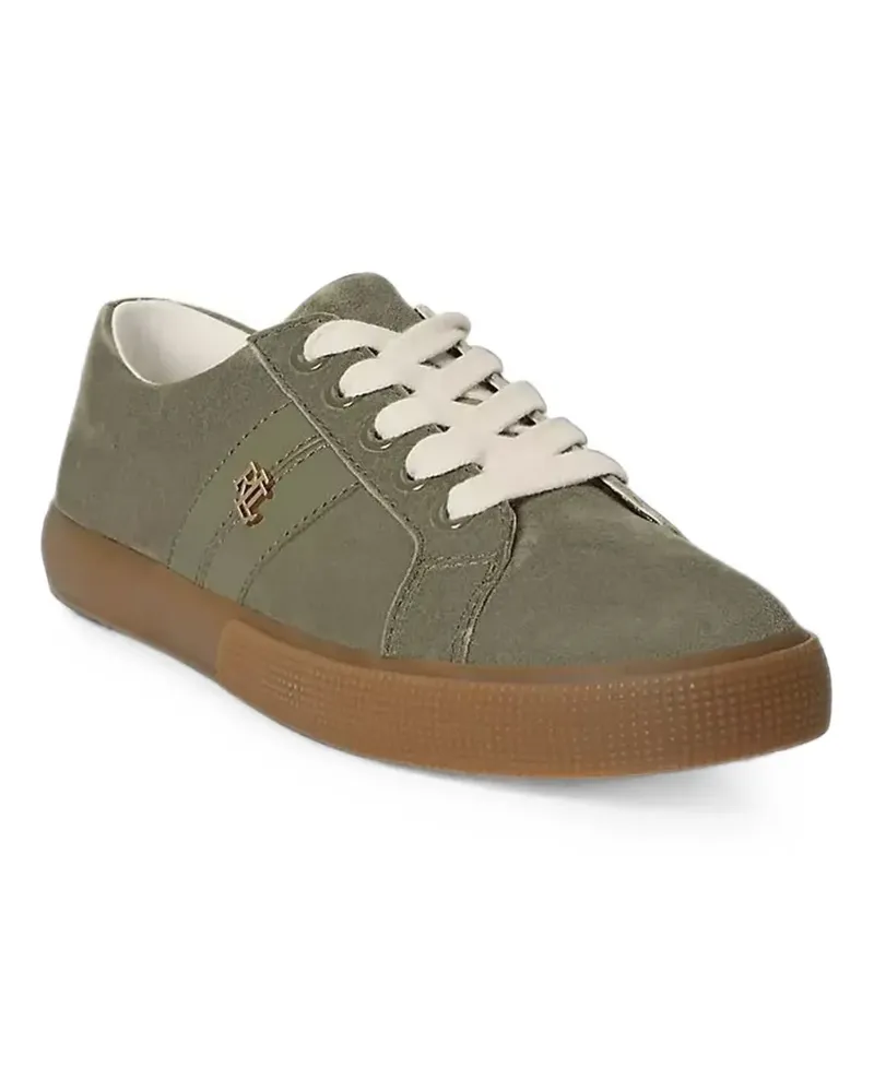 Ralph Lauren Janson II Sneakers mit Logo - Grün Grün
