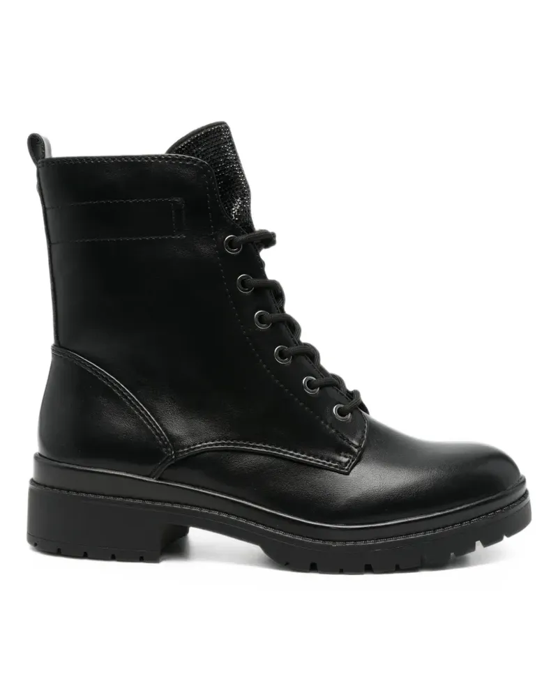 Tamaris Stiefeletten mit Schnürung - Schwarz Schwarz