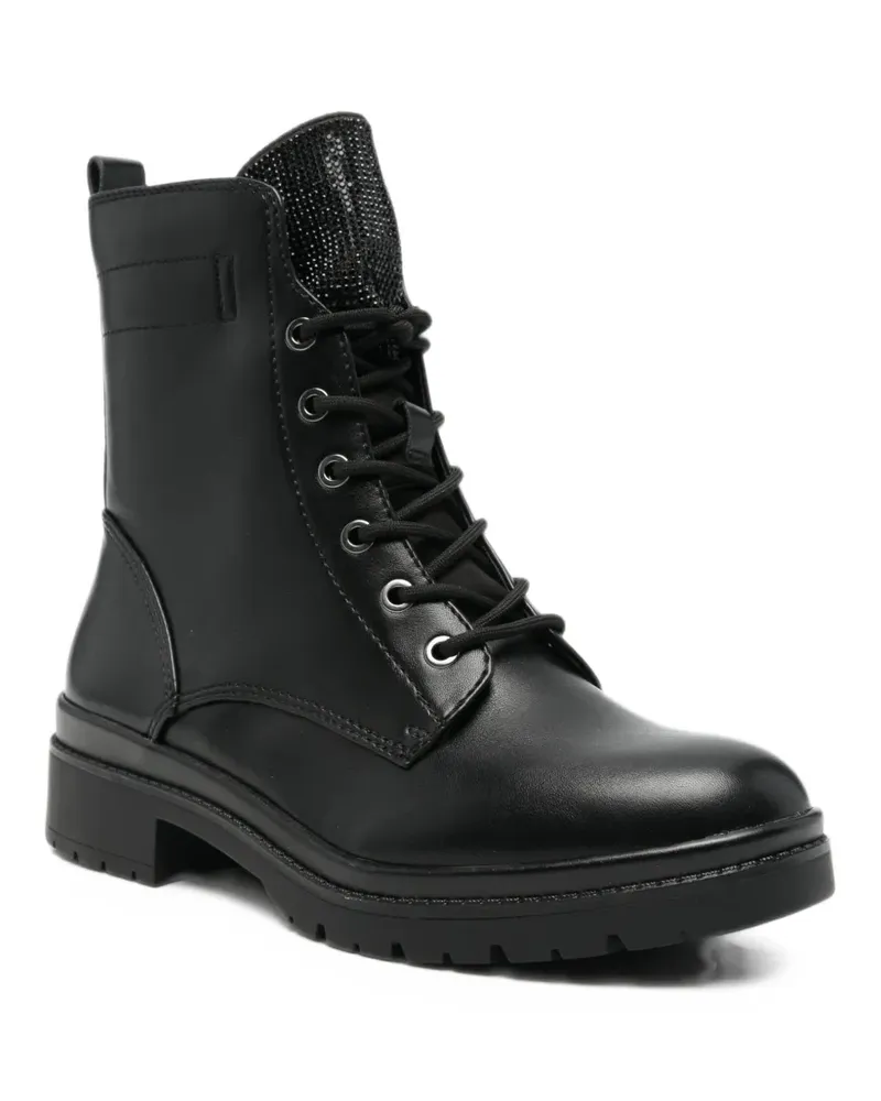 Tamaris lace-up ankle boots - Schwarz Schwarz