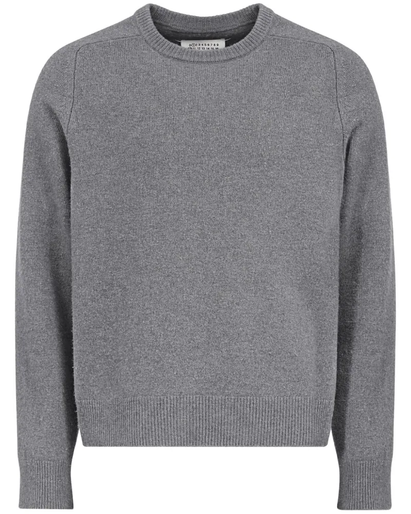 Maison Margiela Pullover mit rundem Ausschnitt - Grau Grau