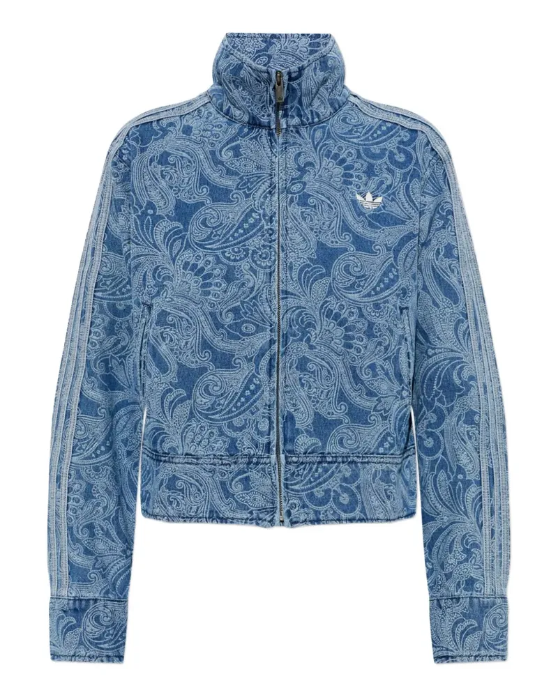 adidas Liberty London firebird denim tracktop - Blau Blau