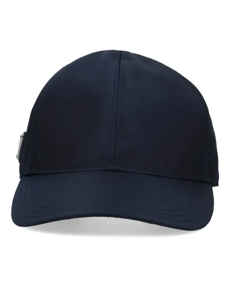 Prada Baseballkappe aus Re-Nylon - Blau Blau