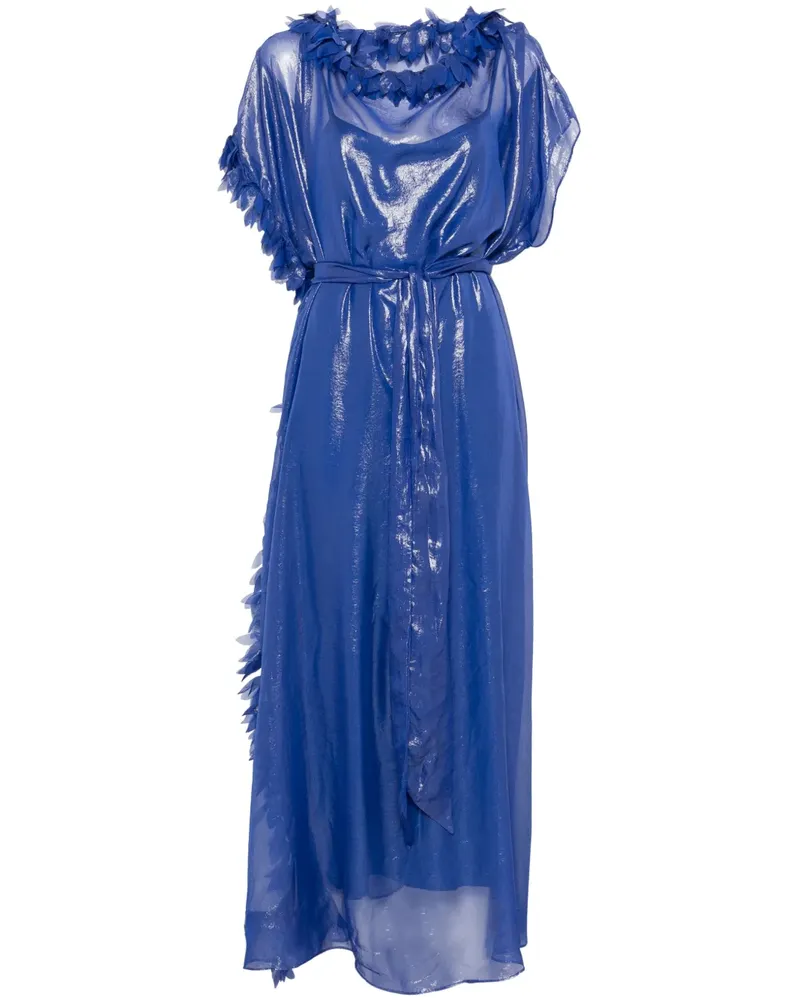 Baruni Coreopsis Maxikleid - Blau Blau