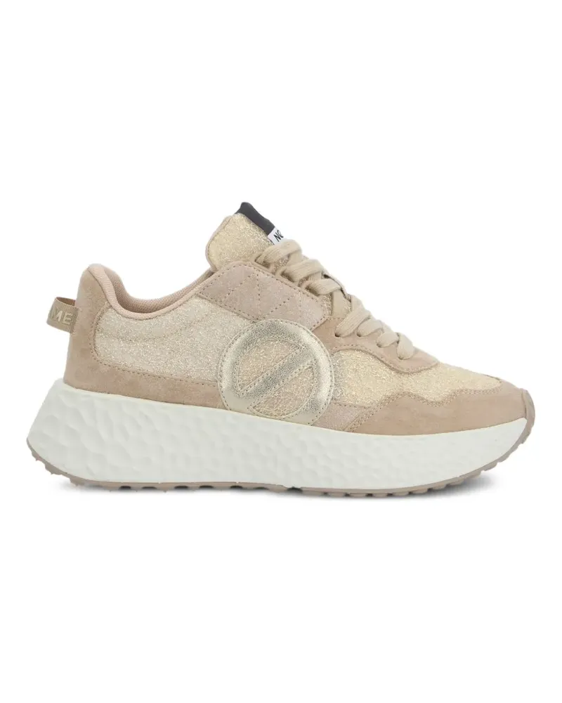 No Name Carter Jogger Sneakers mit Glitter-Effekt - Nude Nude