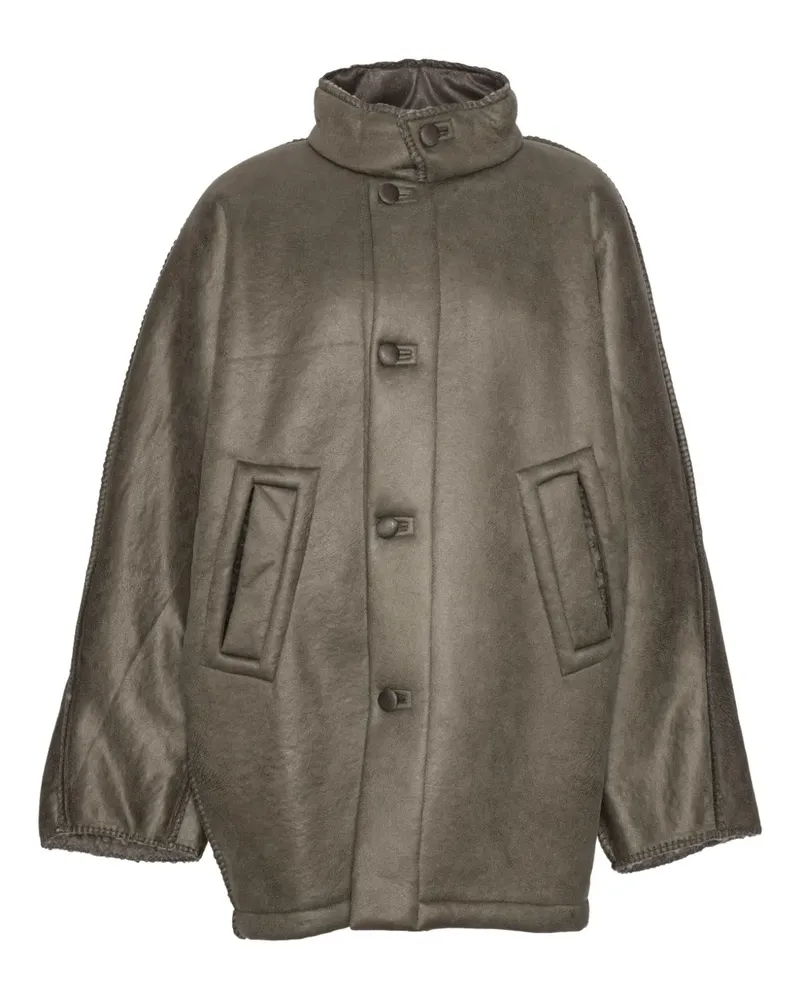 Henrik Vibskov Jacke mit Knopfverschluss - Grau Grau