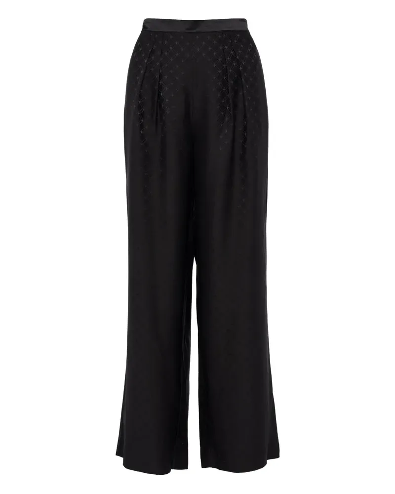 Eres Splendeur Hose mit geometrischem Muster - Schwarz Schwarz