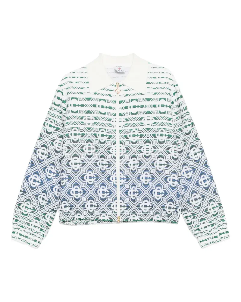 Casablanca Paris gradient-monogram jacket - Weiß Weiß