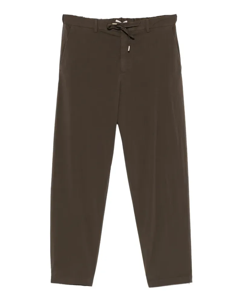 Briglia 1949 Covent drawstring-waistband trousers - Braun Braun