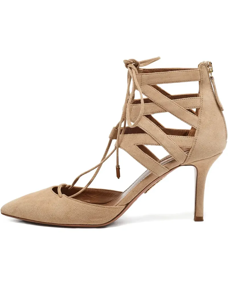 Aquazzura Pre-owned Pumps 105mm - Nude Nude