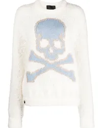 Philipp Plein Skull Bones Pullover Nude