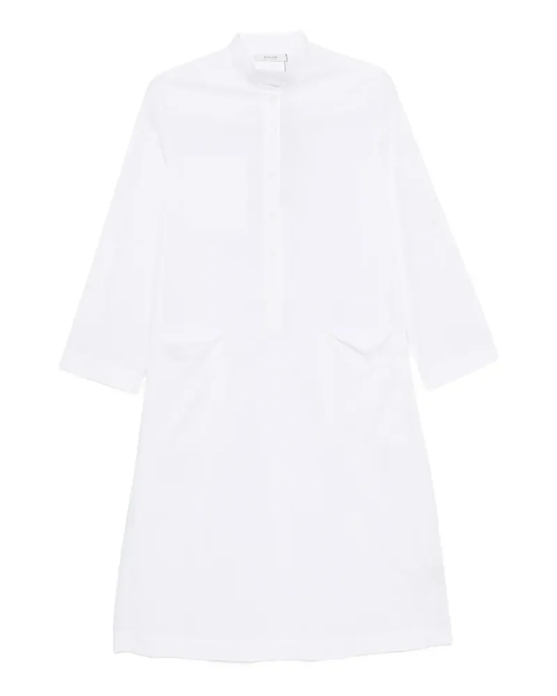 KristenseN Du Nord button-fastening shirt midi dress - Weiß Weiß