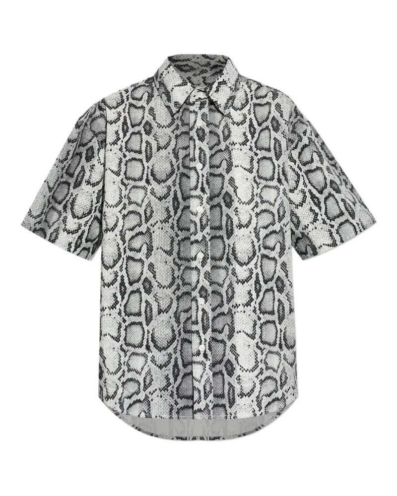Carhartt WIP snakeskin-print shirt - Grau Grau