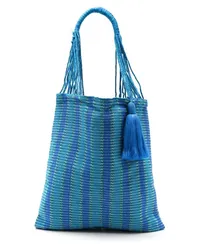 Nannacay Bianca Schultertasche Blau