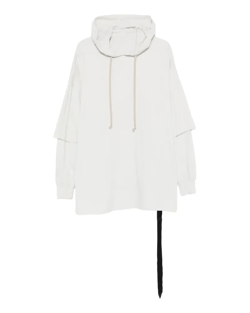 Rick Owens Langärmeliger Hoodie - Nude Nude