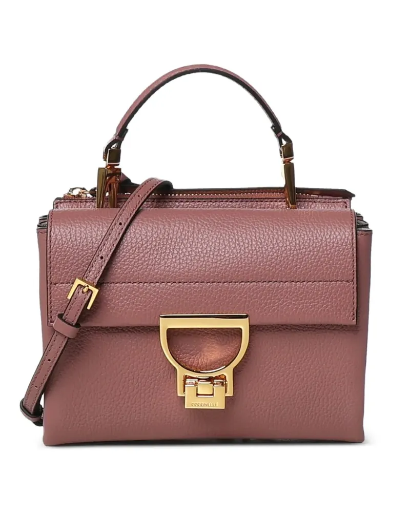 Coccinelle Handtasche aus gekörntem Leder - Rosa Rosa