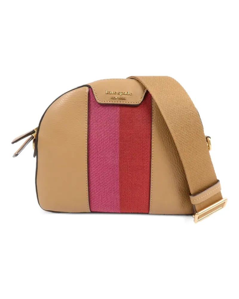 Kate Spade Racing Stripe Addy Dome Schultertasche - Nude Nude