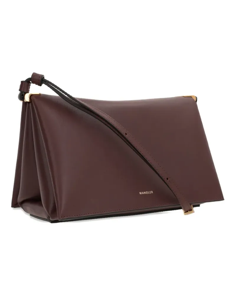WANDLER Kleine Schultertasche mit Klappe - Braun Braun