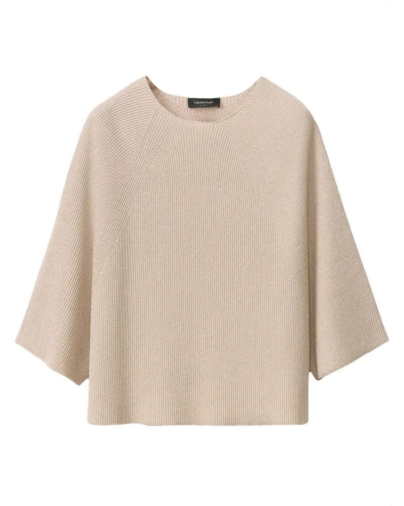 Fabiana Filippi Fein gestrickter Pullover - Braun Braun