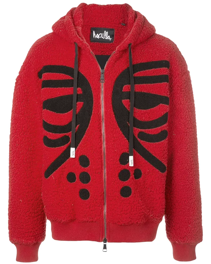 Haculla Kapuzenjacke mit Maske - Rot Rot
