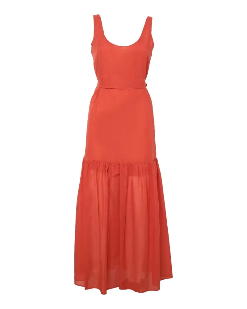 Pennyblack belted midi dress - Orange Orange