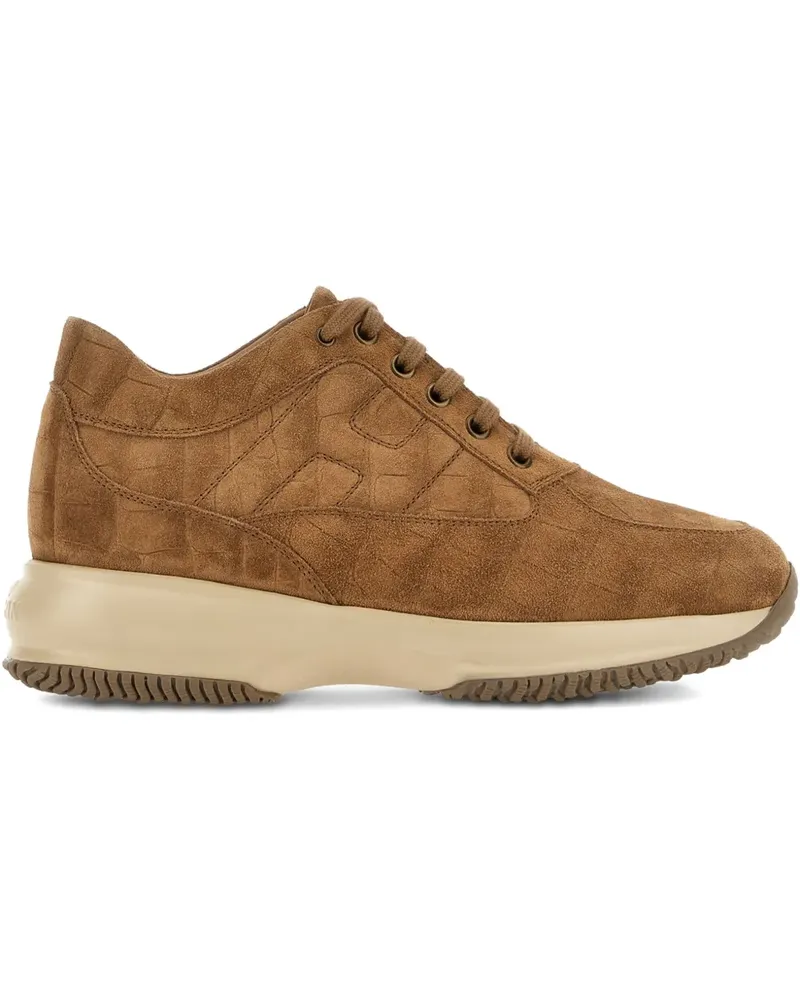 Hogan Interactive Sneakers - Braun Braun
