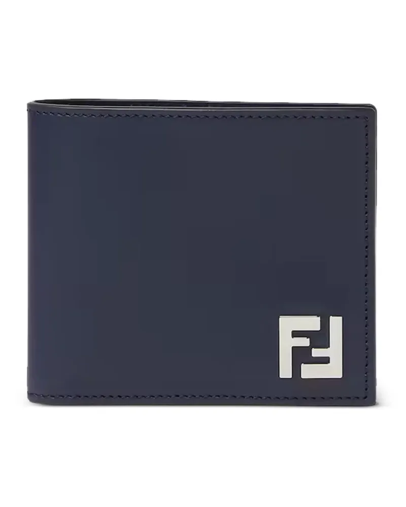 Fendi Squared FF bi-fold wallet - Blau Blau