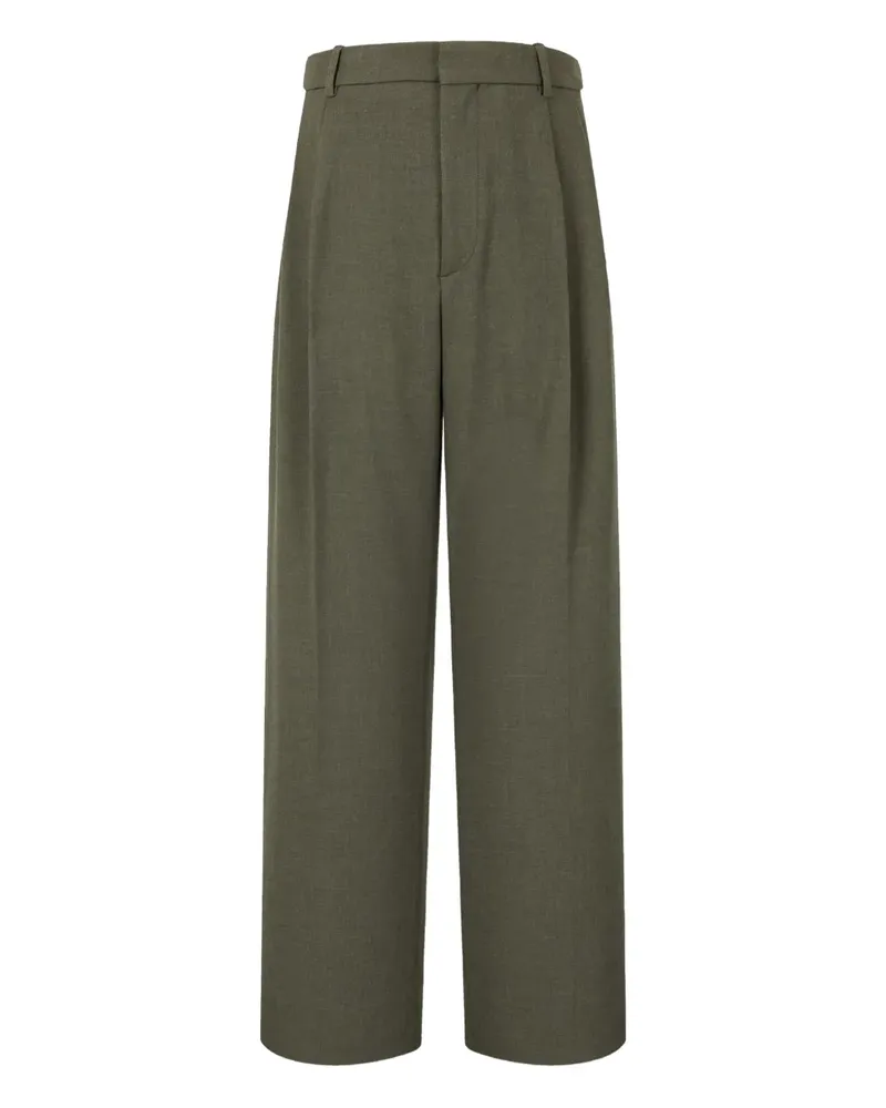 STUDIO TOMBOY pleated-front trousers - Grün Grün